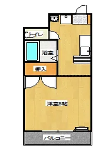 ブライトライツ高島【2階】の間取り