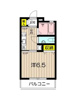 東京都三鷹市上連雀4【アパート】の間取り