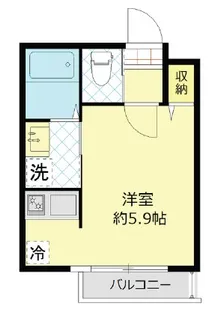 REMASA大井町【3階】の間取り