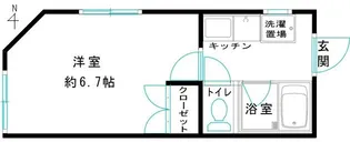 ドルミ大島【3階】の間取り