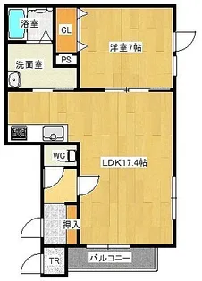 ラグナガーデンV(ラグナガーデン5)【1階】の間取り