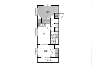 第二サクラコーポ【2階】の間取り