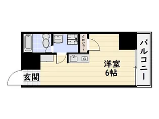 グランドゥール鴨池【3階】の間取り