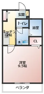 エリシオン【1階】の間取り