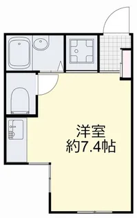 ルシエル番町【1階】の間取り