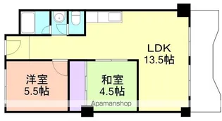 秋葉山マンション【2階】の間取り