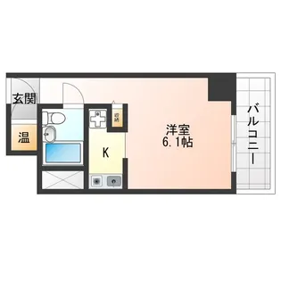 ルイ・シャトレ中之島【4階】の間取り