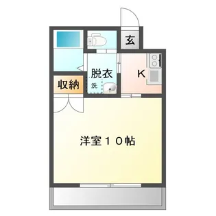 ハピネス21【2階】の間取り