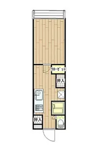 ドルガーネット【2階】の間取り