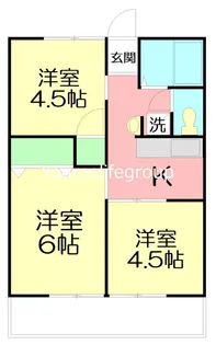 ティアラ湘南海岸【2階】の間取り