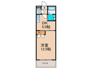 クイーンズヒル和泉コ-ポII【2階】の間取り