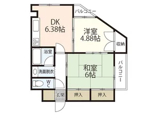 近藤ビル【3階】の間取り