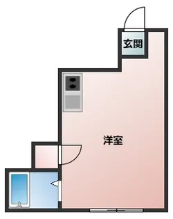 ルピナス香里園【3階】の間取り