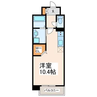 フェニックスハイツ八王寺【4階】の間取り
