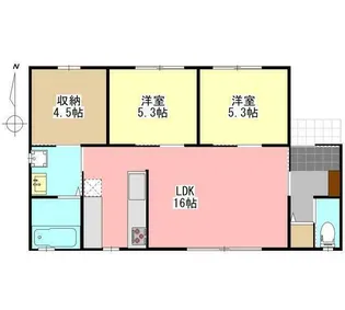 静岡県浜松市中央区三和町【一戸建】の間取り