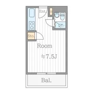 メゾンシグナス越前【3階】の間取り