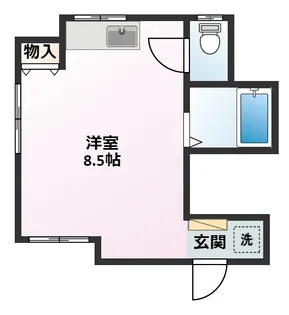 メゾンアルカディア【2階】の間取り