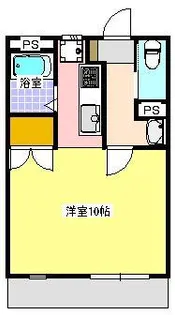 ビバーチェ II【1階】の間取り