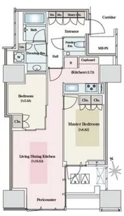 三田ガーデンヒルズ ノースヒル【5階】の間取り