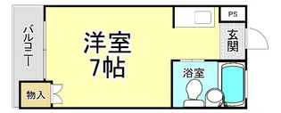 PLEAST北方【2階】の間取り