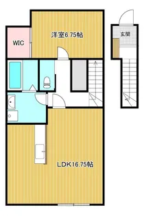ル・プランタン【2階】の間取り