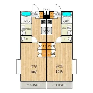 グラシアス【3階】の間取り