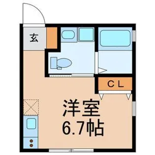 タマパレス【2階】の間取り