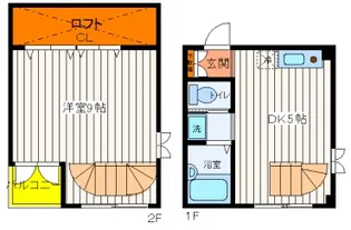 東京都国立市青柳1【マンション】の間取り