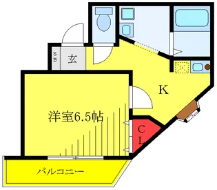 シャロムガーデン【2階】の間取り