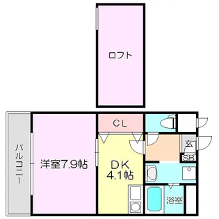 1SDKの間取り画像