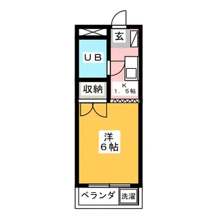 アーシャン【2階】の間取り