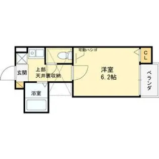 ユーアイハイツ池田I【2階】の間取り