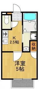 神奈川県川崎市幸区北加瀬2【アパート】の間取り