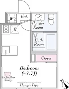 Abiete five【1階】の間取り