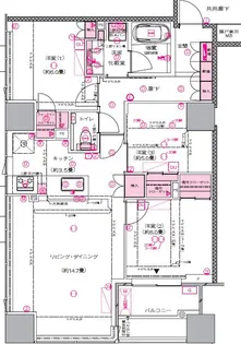 アイコニックタワー 新潟ステーション【20階】の間取り