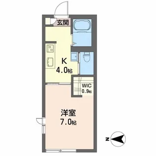 サンクレストM【1階】の間取り