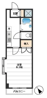 シャルム73【2階】の間取り