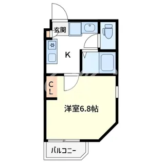 シャルム金沢文庫【3階】の間取り