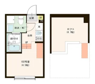 Casa Haml【1階】の間取り