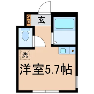 神奈川県横浜市保土ヶ谷区峰岡町3【アパート】の間取り