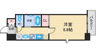 パルティール覚王山【5階】の間取り