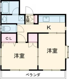 ラ・ネージュ【2階】の間取り