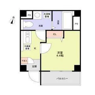 神奈川県横浜市南区睦町1【マンション】の間取り