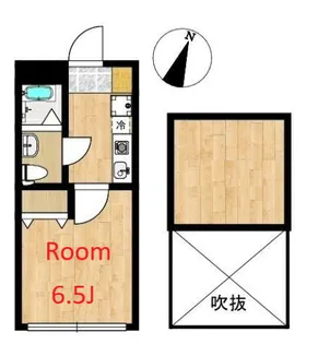 神奈川県横浜市神奈川区六角橋4【アパート】の間取り