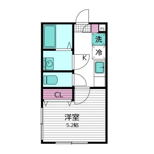 ツーフェア・ミーテン【1階】の間取り