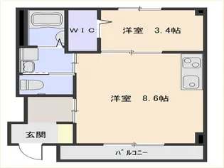 fata YUKA【1階】の間取り