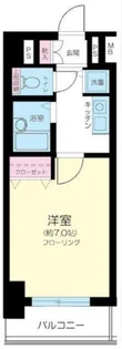 東京都中央区新川1【マンション】の間取り
