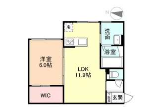 Vista久方【2階】の間取り