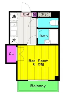 ラップウィング【2階】の間取り