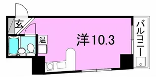 東京都杉並区和田3【マンション】の間取り
